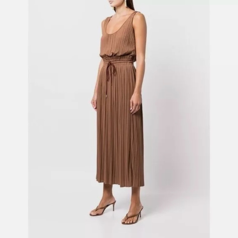 A.L.C. Val Pleated Midi Dress